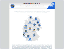 Tablet Screenshot of albergatori.deutschland-gastgeber.com